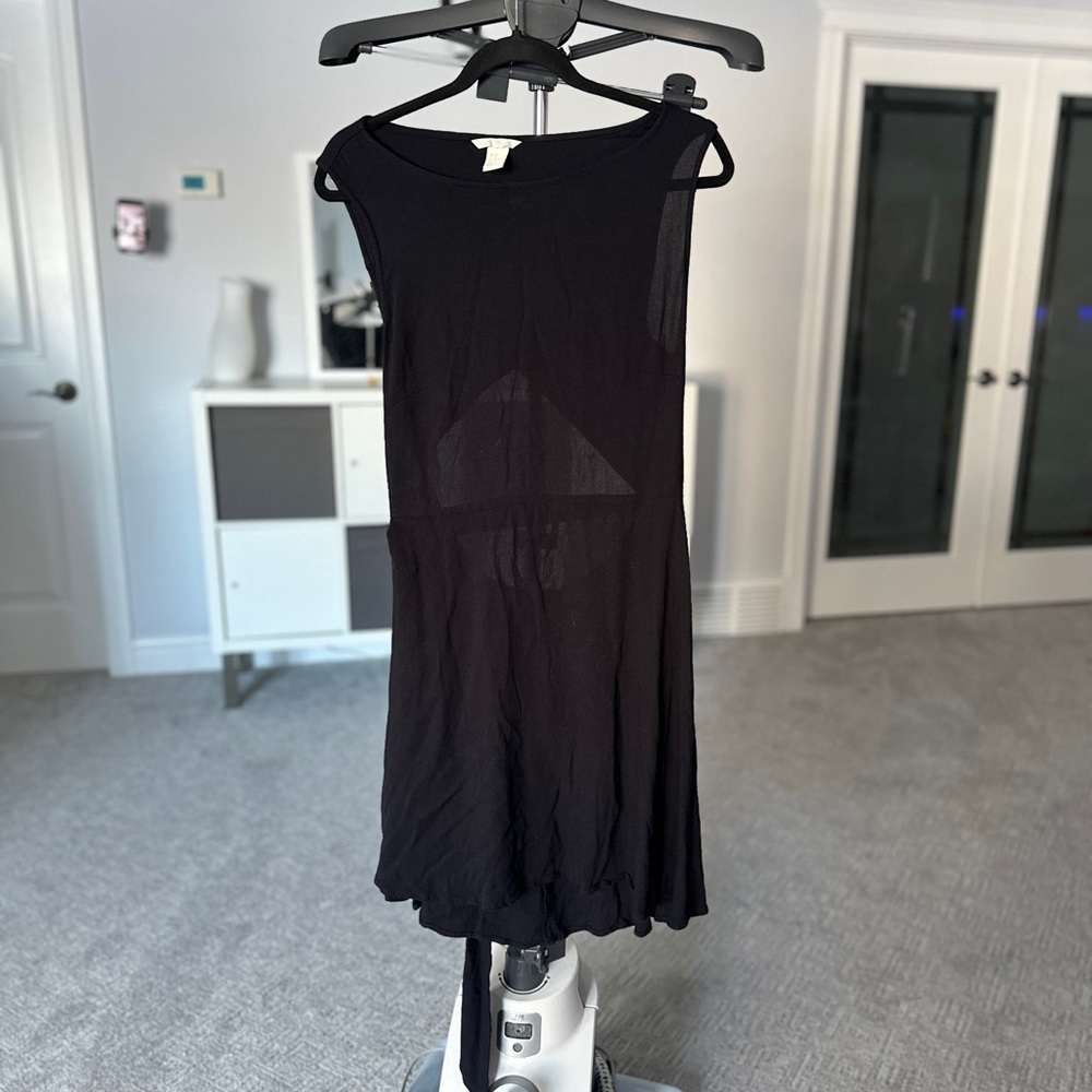 H&M Elegant Black Mini Dress | Kids size 14 - Picture 4 of 9